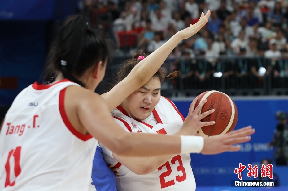 （成都大运会）中国队晋级成都大运会女子篮球决赛